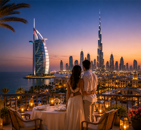 Luxury Yacht Dubai Sunset