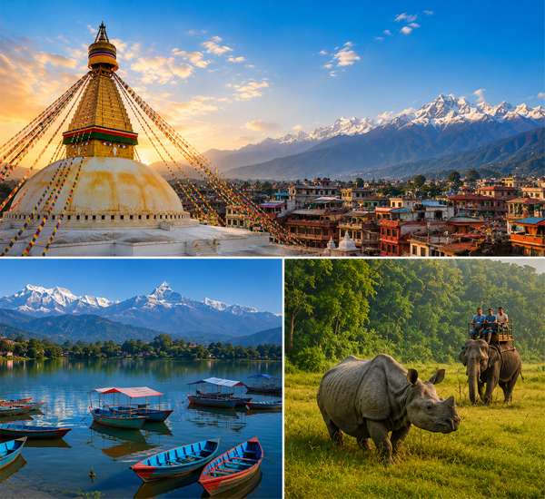 Kathmandu, Pokhara & Chitwan Adventures