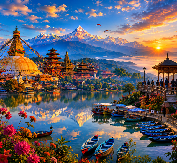 Blend of Kathmandu Pokhara & Nagarkote