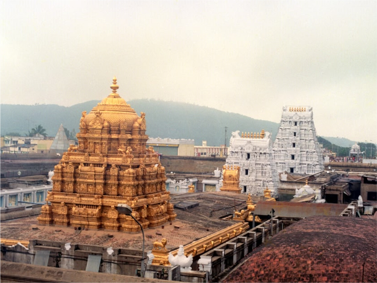 Beautiful Indian Temple Setting
